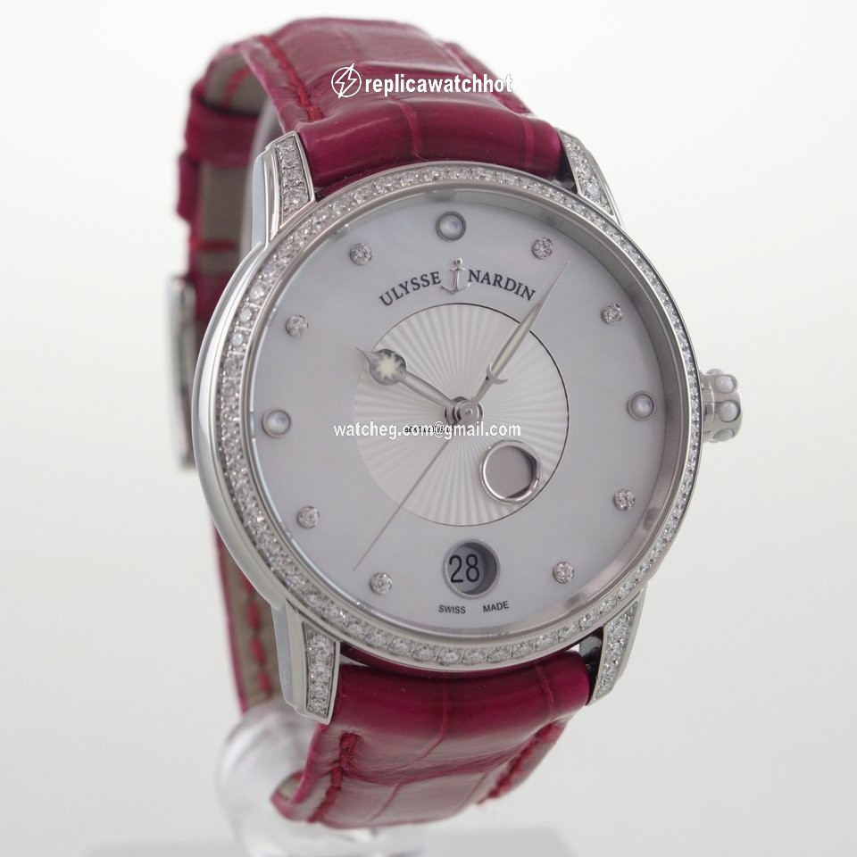 Ulysse Nardin Classico Luna Womens watch Automatic Steel 8293-123 2