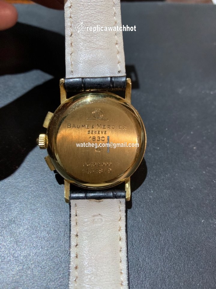 Baume & Mercier Mens watch Unisex Manual winding Yellow gold 6102.099 2