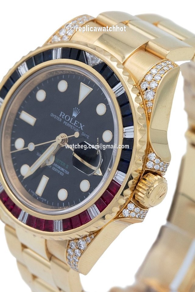 Rolex GMT-Master II Mens watch Unisex Yellow gold Automatic 116758SARU 2