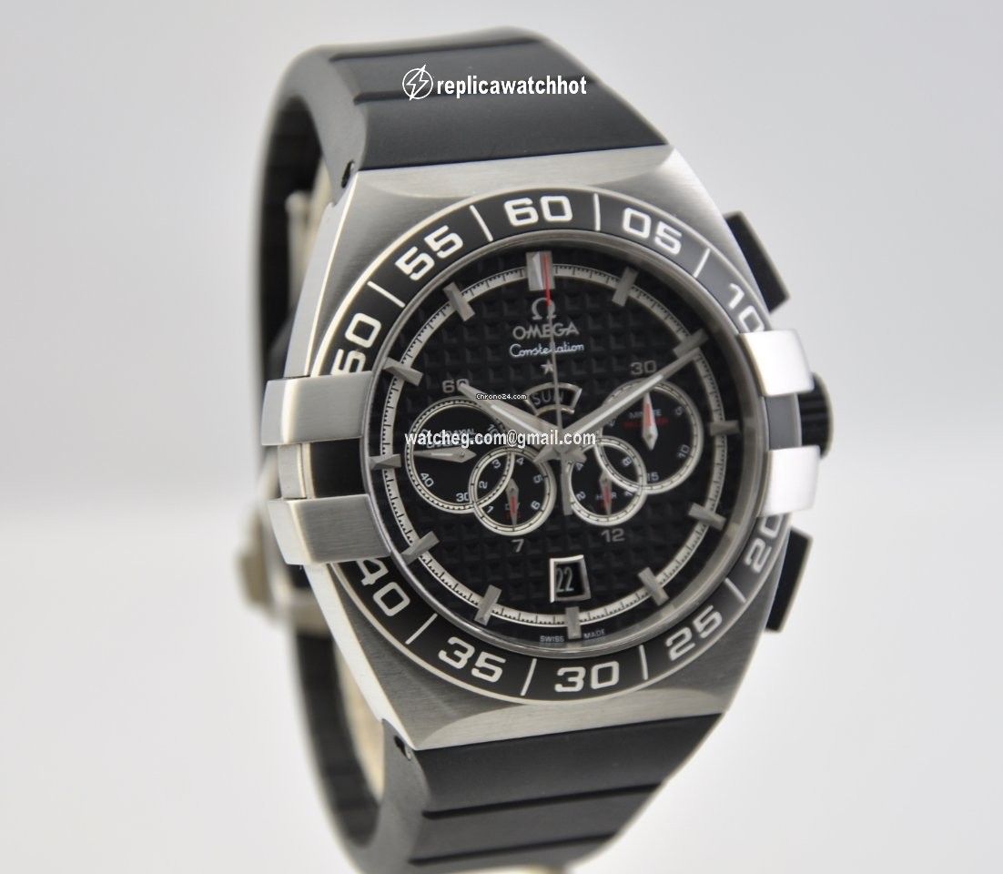 Omega Constellation Double Eagle Mens watch Unisex Automatic Steel 121.32.44.52.01.001 2