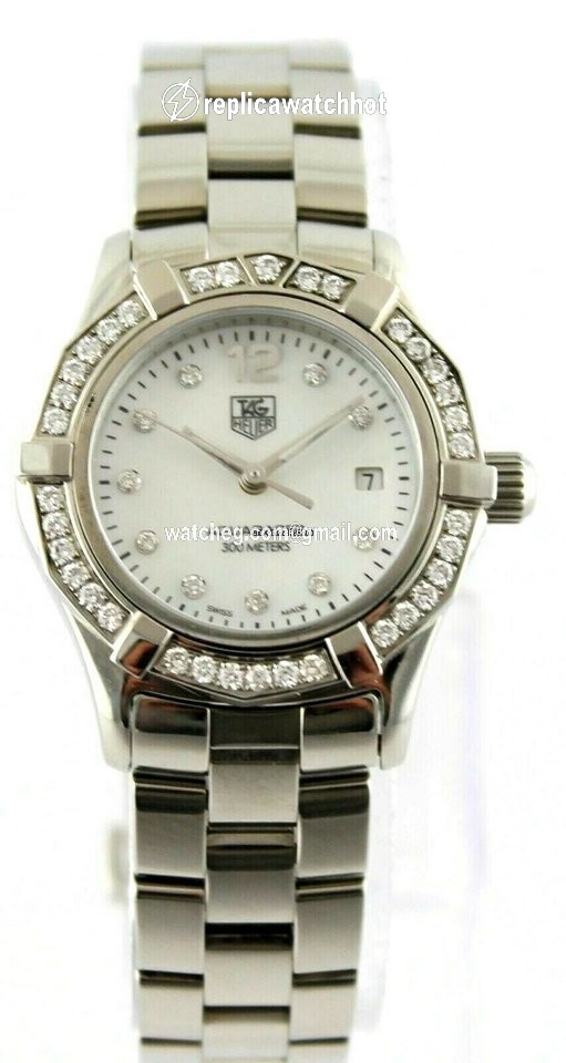 TAG Heuer Aquaracer Lady Quartz Steel WAF1416.BA0813 2