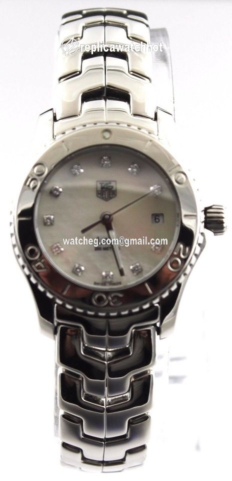 TAG Heuer Link Lady Womens watch Quartz Steel WJ1319.BA0572 2