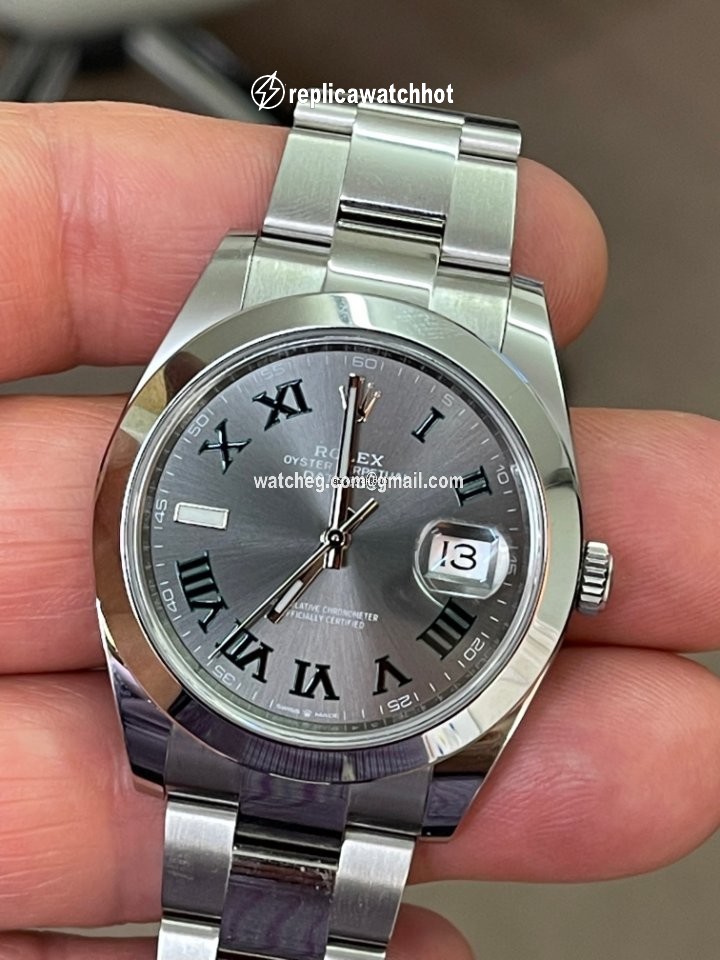 Rolex Datejust 41 Mens watch Unisex Steel Automatic 126300-0013 2