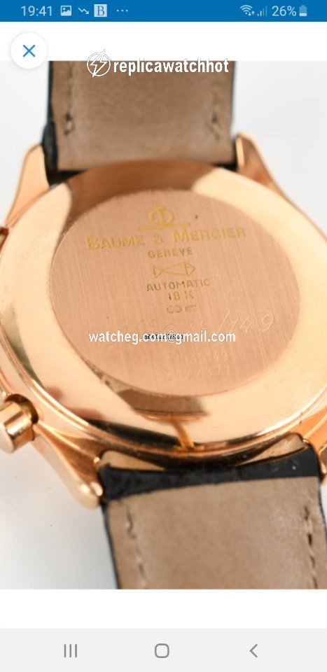 Baume & Mercier Mens watch Unisex Automatic Rose gold MV045149 2