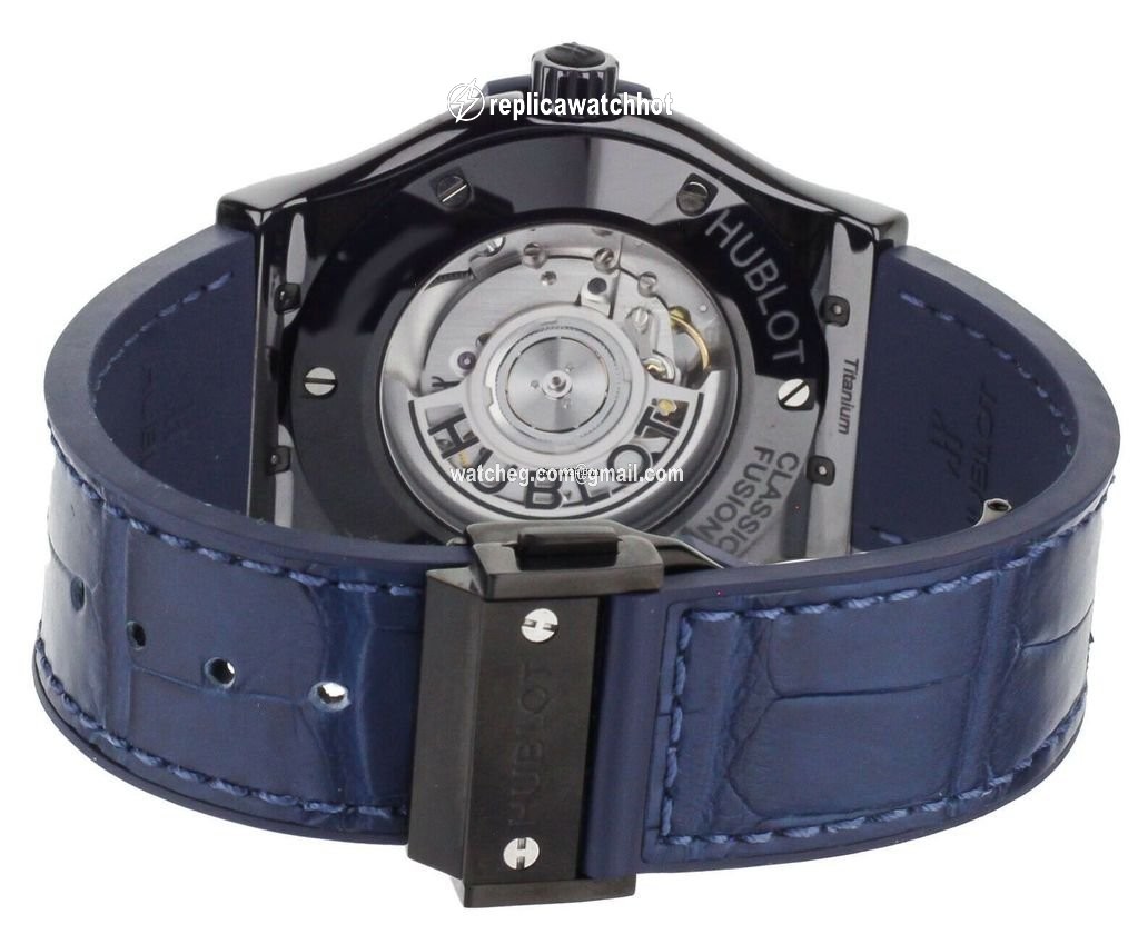 Hublot Classic Fusion Blue Mens watch Unisex Automatic Ceramic 542.CM.7170.LR 2
