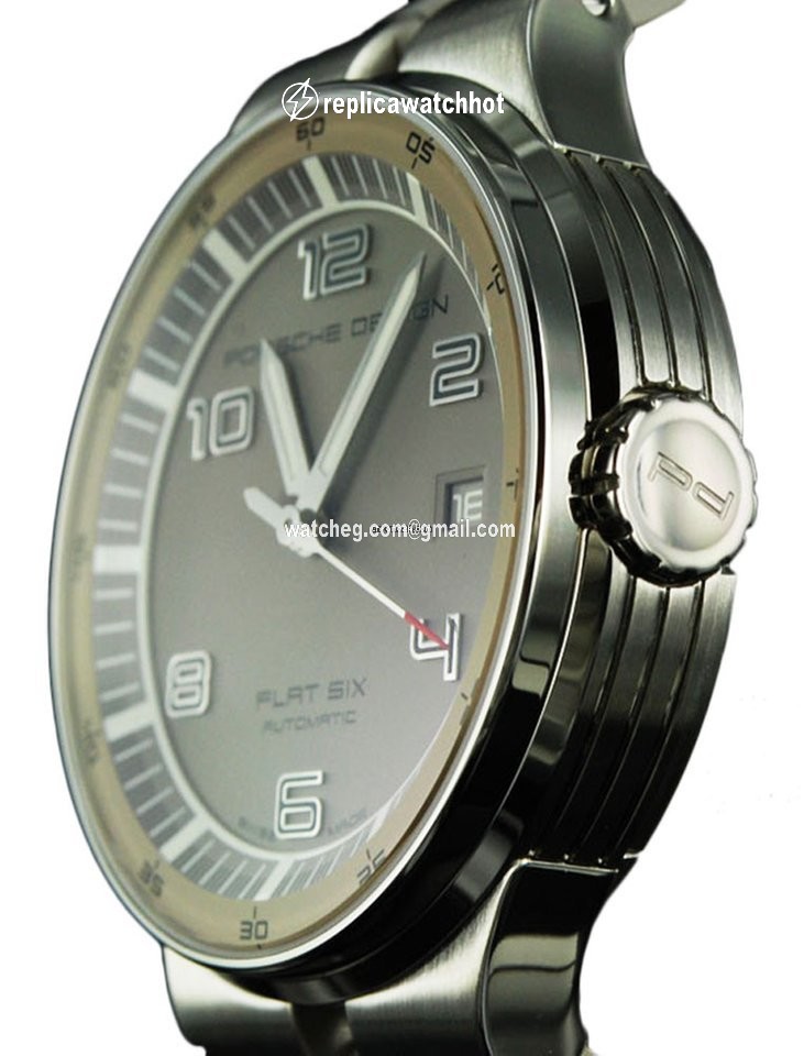 Porsche Design Flat Six Mens watch Unisex Automatic Steel 6351.41.54.1263 2