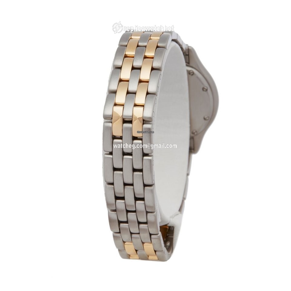 Cartier Cougar Mens watch Unisex Quartz Gold Steel 187904 2