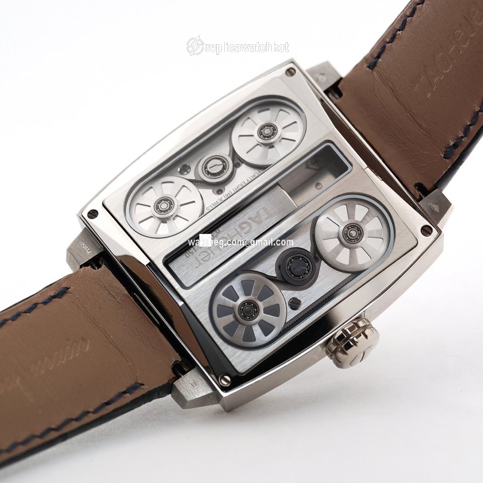 TAG Heuer Monaco V4 Mens watch Unisex Automatic Platinum WAW2170.FC6261 2