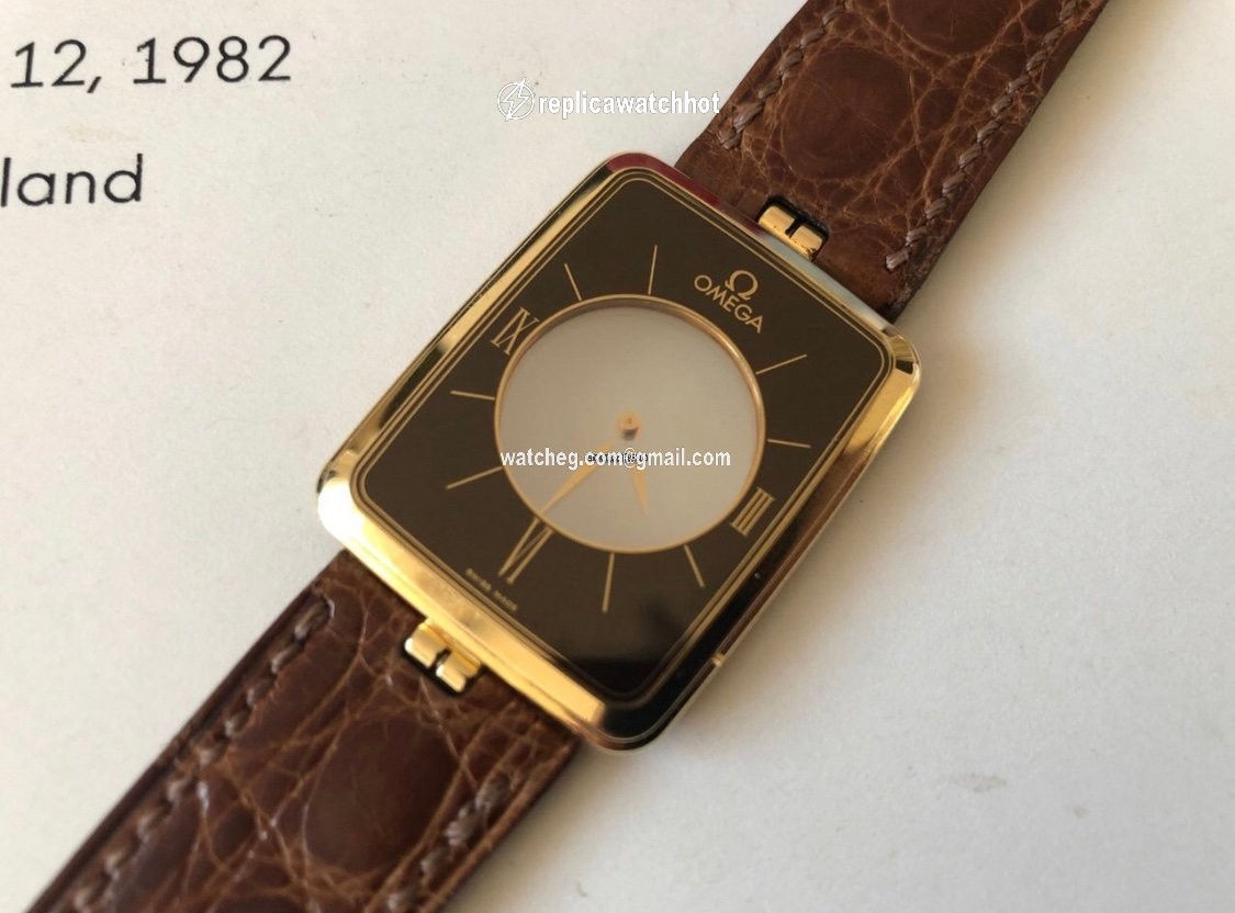 Omega Mens watch Unisex Quartz Yellow gold BA 191.8523 Z 2