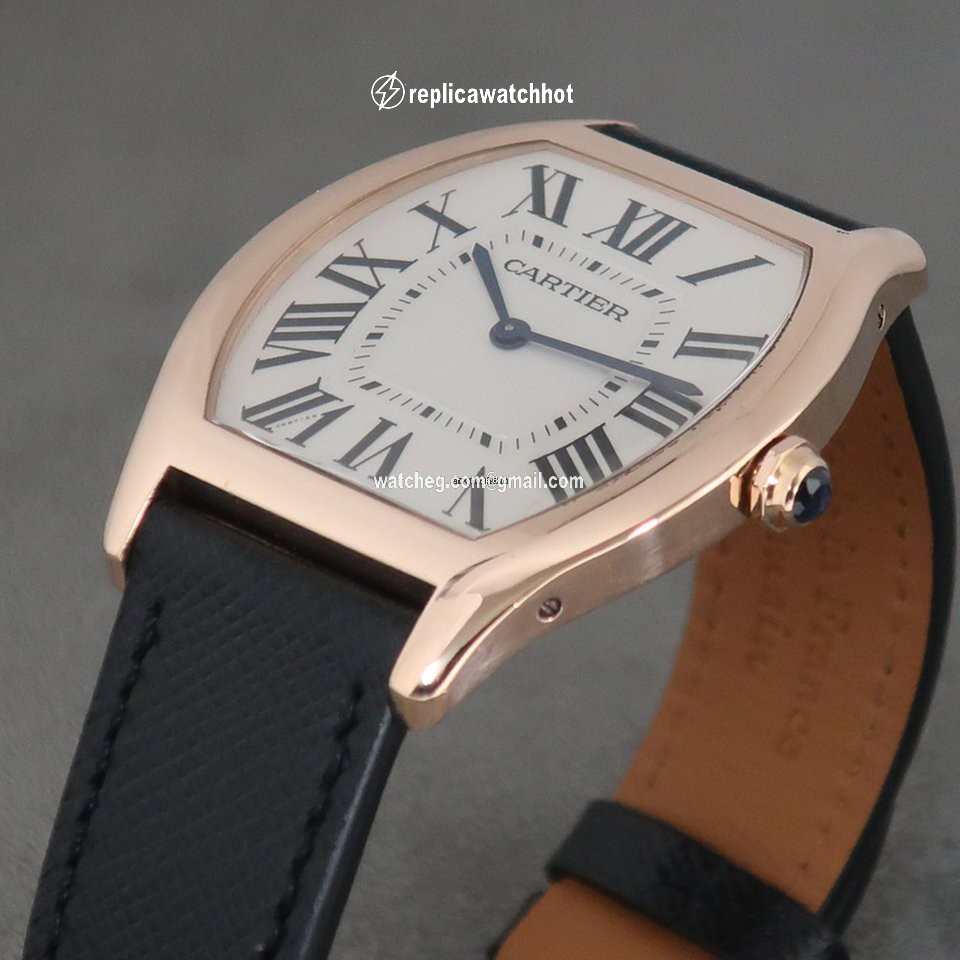 Cartier Tortue Mens watch Unisex Manual winding Rose gold WGTO0002 2