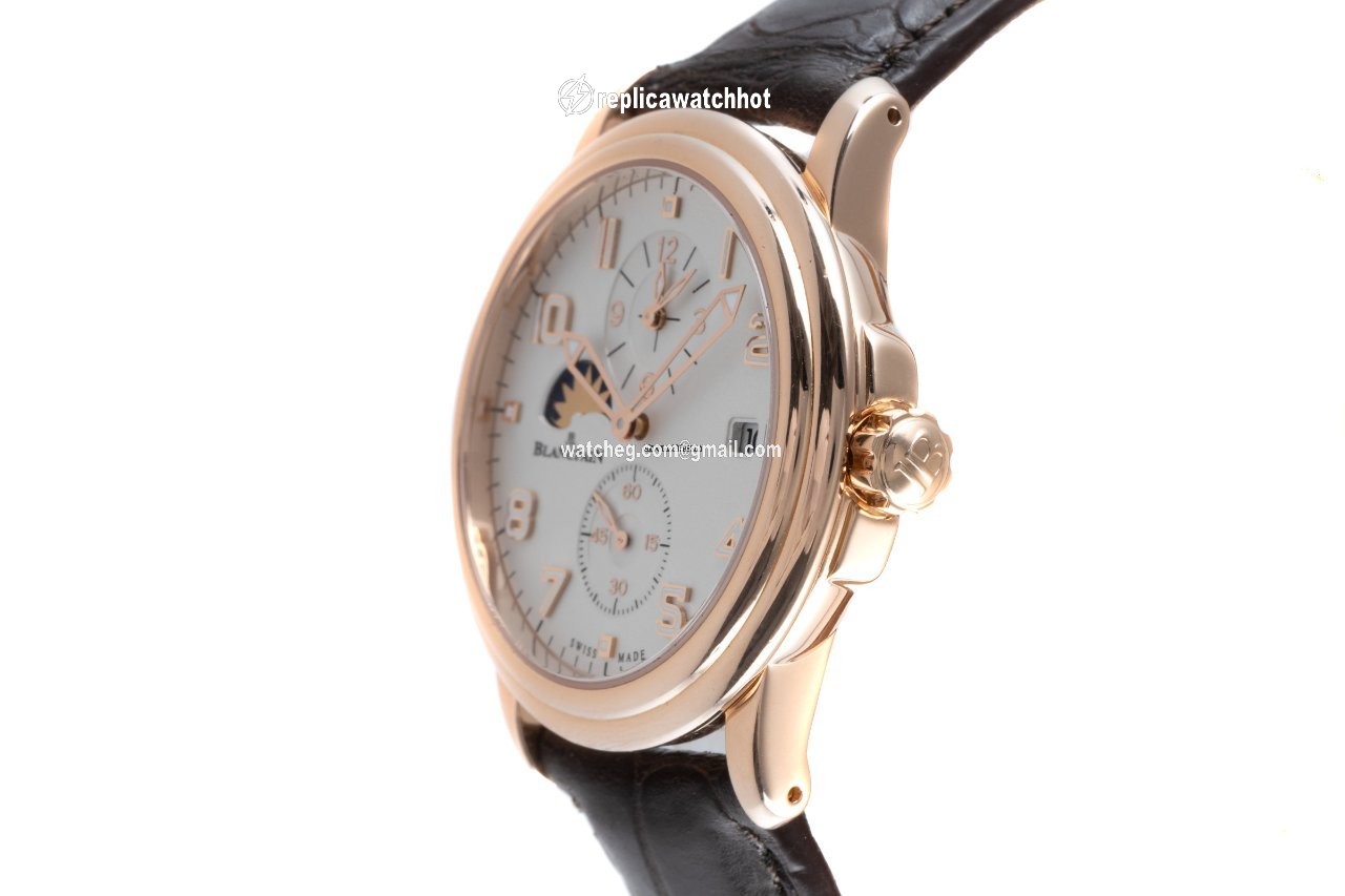 Blancpain Leman Mens watch Unisex Automatic Red gold 2860.3642.53B 2