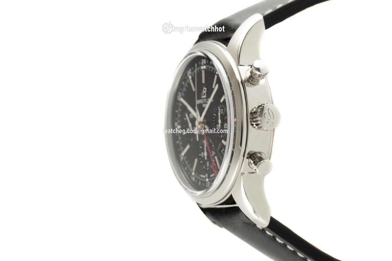 Breitling Transocean Chronograph GMT Mens watch Unisex Automatic Steel AB045112 BC67 2