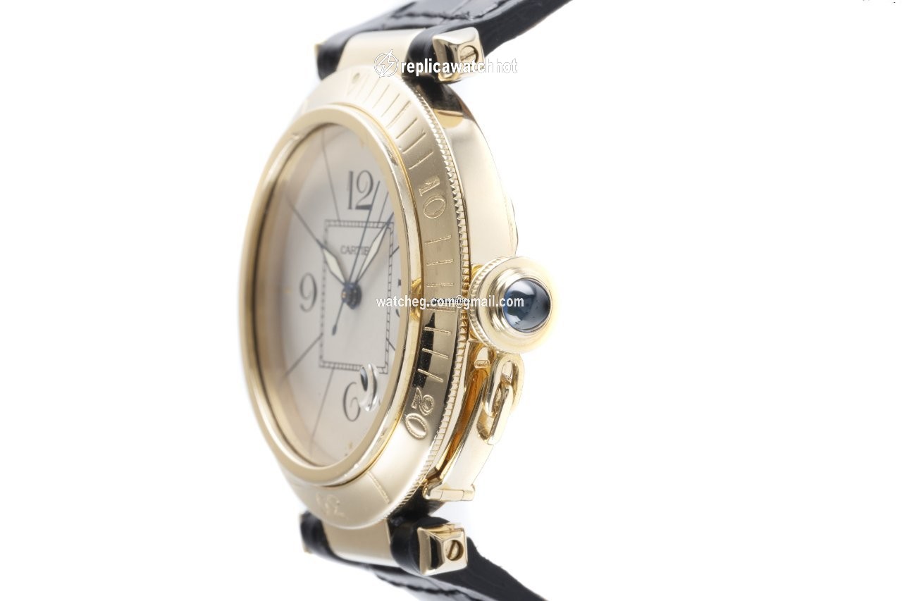 Cartier Pasha Mens watch Unisex Automatic Yellow gold 820903 2