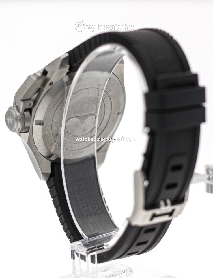 Hamilton Khaki Navy Frogman Mens watch Unisex Automatic Steel H77605335 2