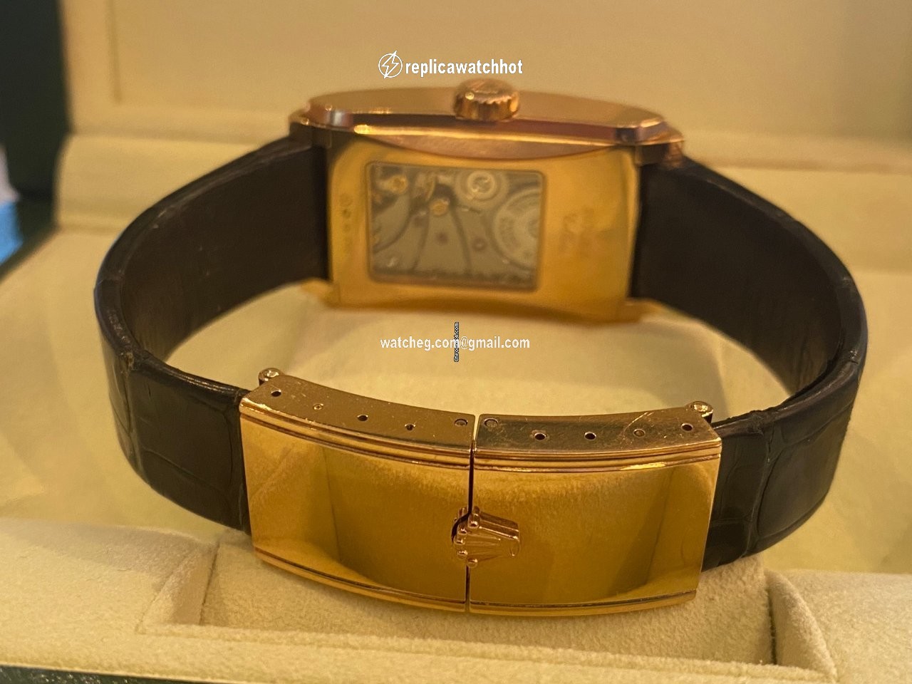 Rolex Cellini Prince Mens watch Unisex Rose gold Manual winding 5442 5 2