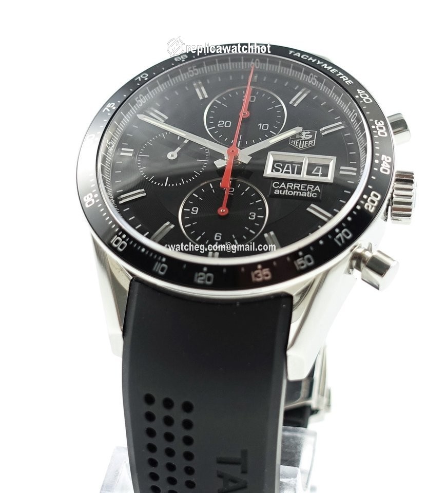 TAG Heuer Carrera Calibre 16 Mens watch Unisex Automatic Steel cv201ah.ft6014 2