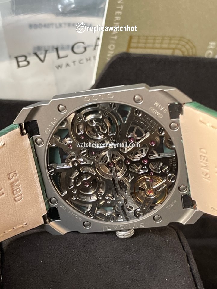 Bulgari Octo Mens watch Unisex Manual winding Titanium 103001 2