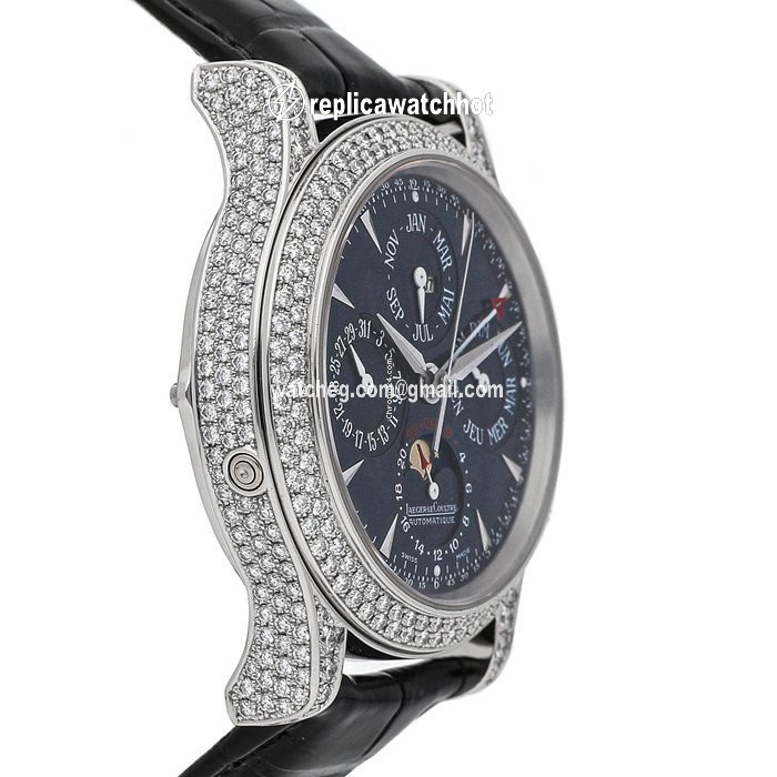 Jaeger-LeCoultre Master Memovox Mens watch Unisex Automatic Platinum 1466401 2