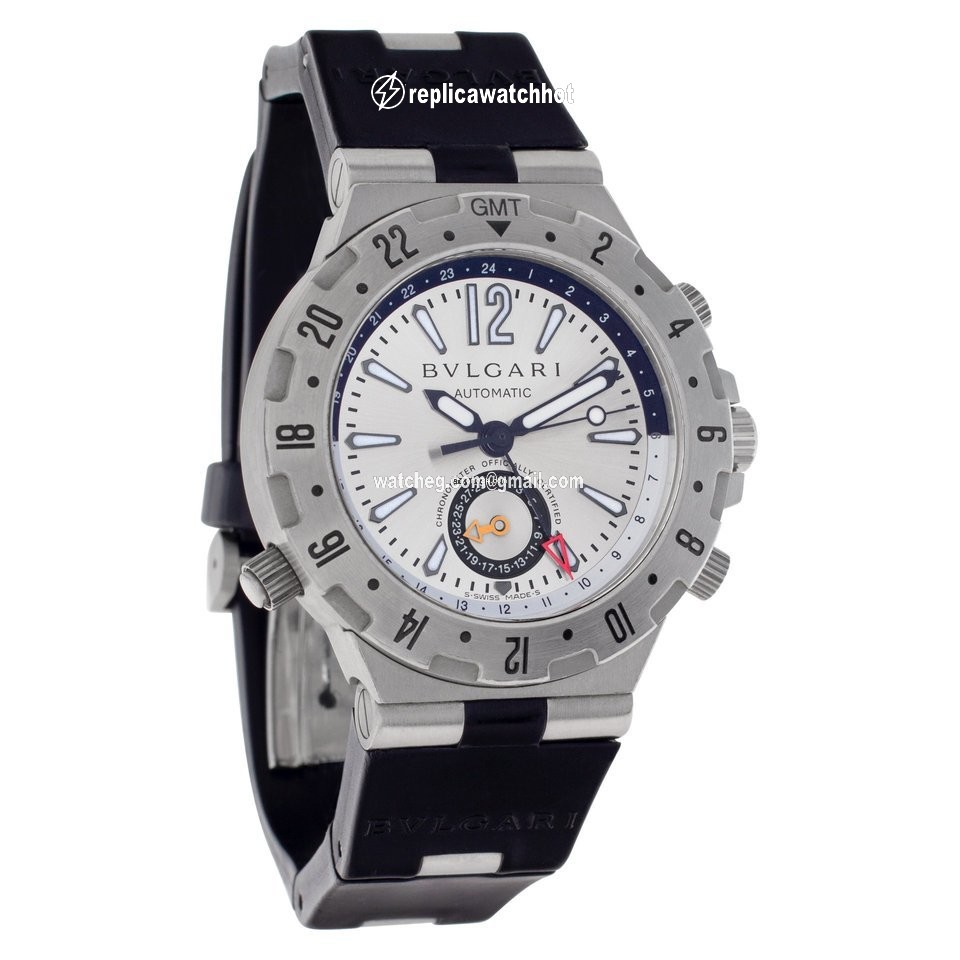 Bulgari Diagono Mens watch Unisex Automatic Steel GMT40 S 2