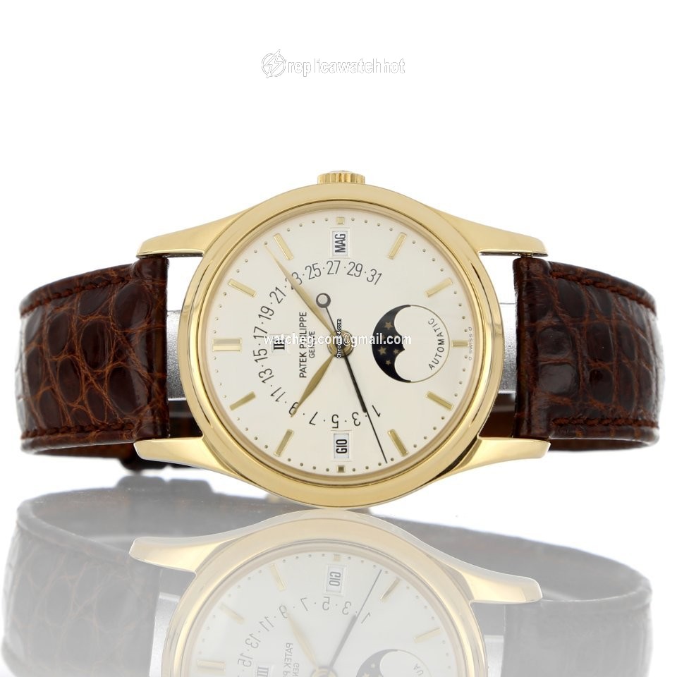 Patek Philippe Perpetual Calendar Mens watch Unisex Automatic Yellow gold 5050 2