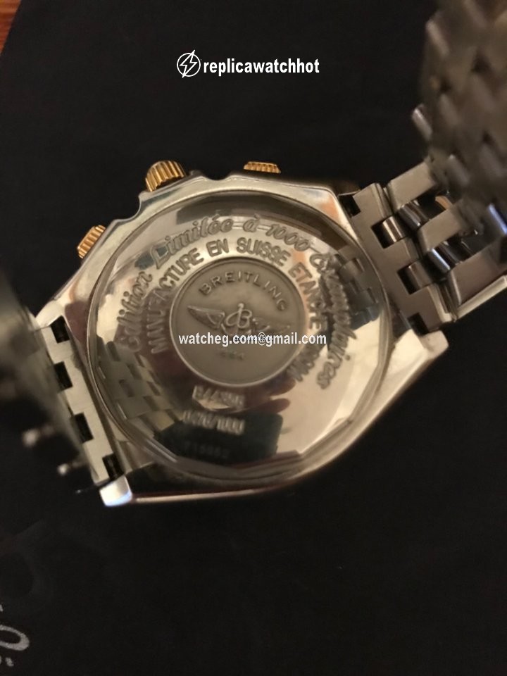 Breitling Crosswind Special Mens watch Unisex Automatic Gold Steel B44356 2