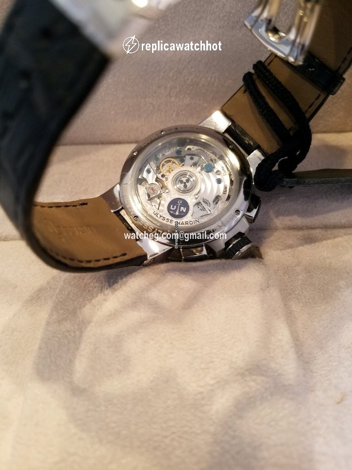Ulysse Nardin Marine Chronograph Mens watch Unisex Automatic Steel 1533-150 e0 2