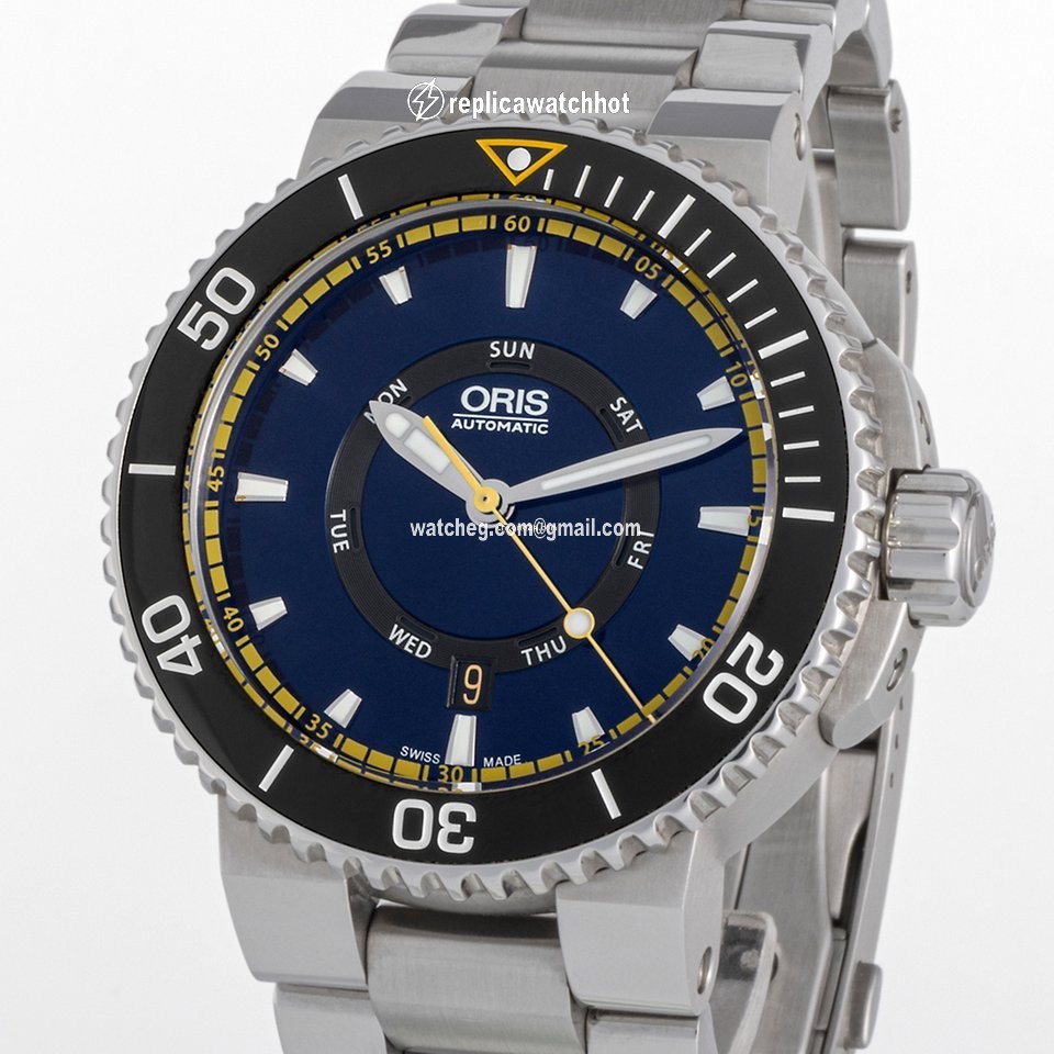 Oris Aquis Steel 01 735 7673 4185-Set MB 2