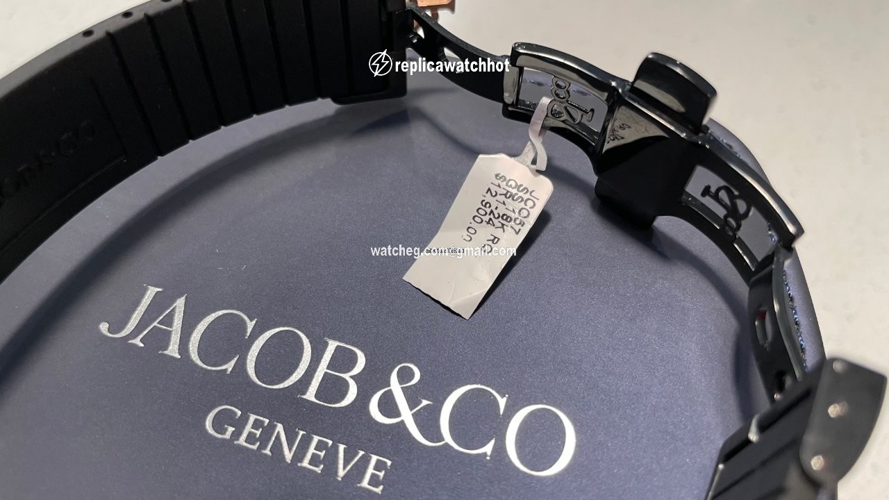 Jacob & Co. Five Time Zone Mens watch Unisex Quartz GR1-24 2