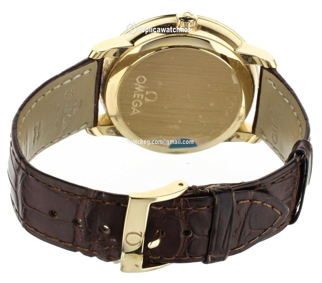 Omega De Ville Prestige Mens watch Unisex Automatic Yellow gold 414.53.40.21.02.002 2