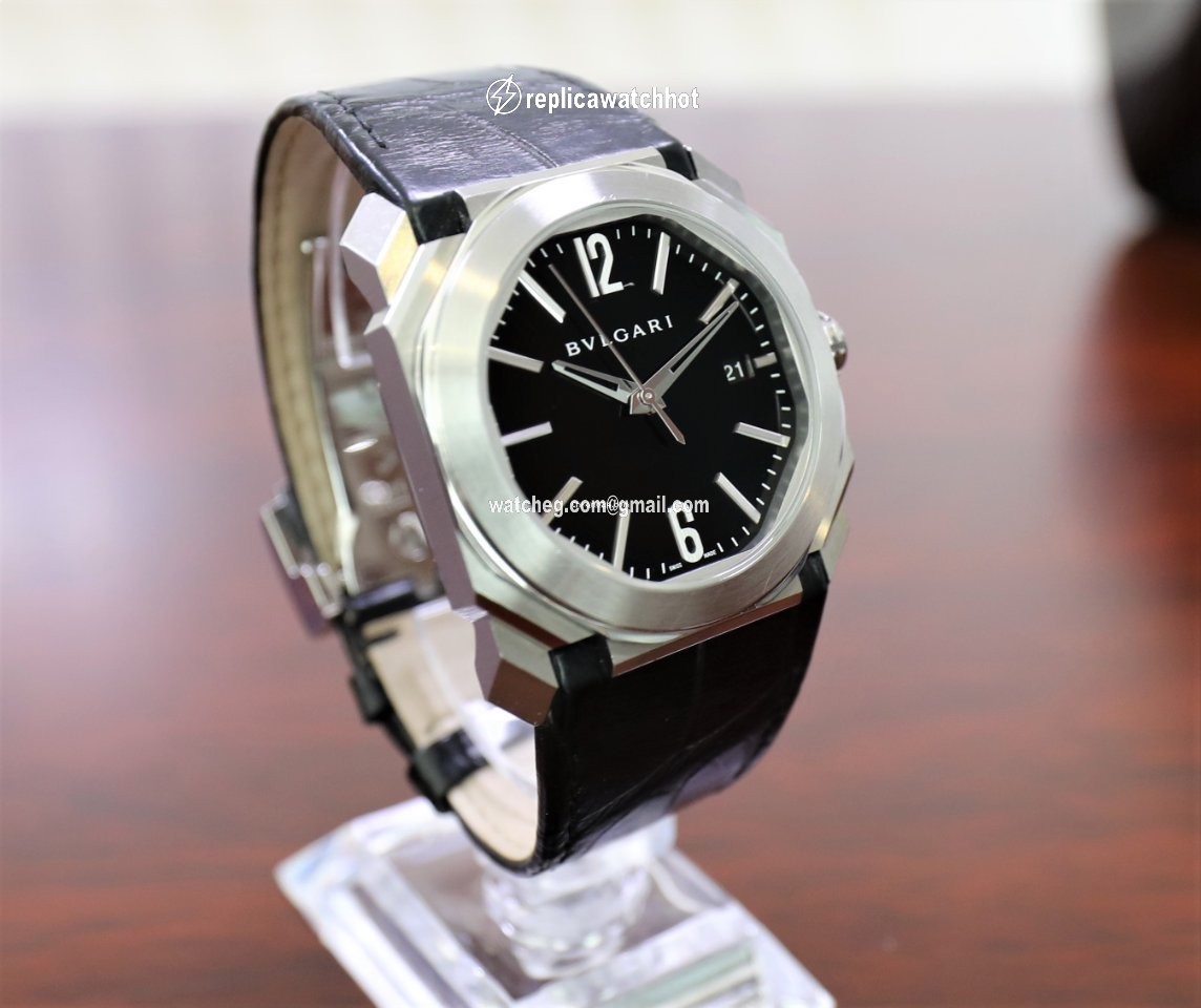 Bulgari Octo Mens watch Unisex Automatic Steel 102121 BGO38BSLD 2