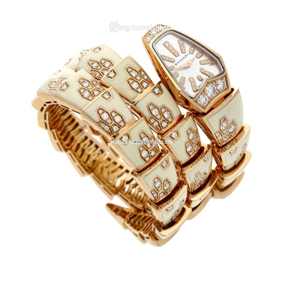 Bulgari Serpenti Womens watch Quartz Rose gold spp26wgd1gwld1.2t 2