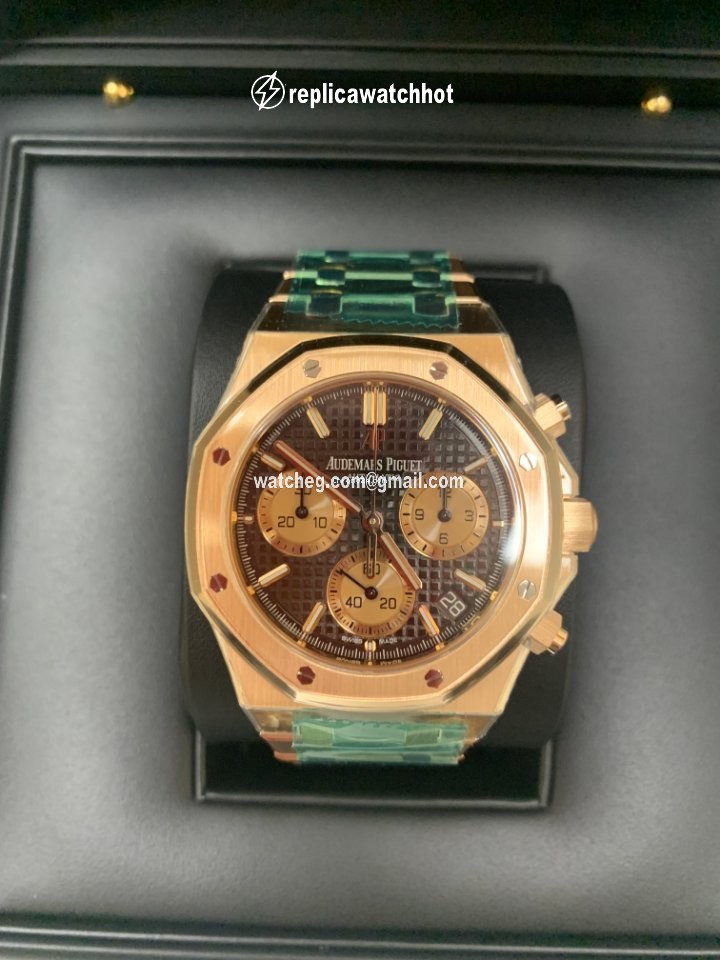 Audemars Piguet Royal Oak Chronograph Mens watch Unisex Automatic Rose gold 26239OR.OO.1220OR.02 2