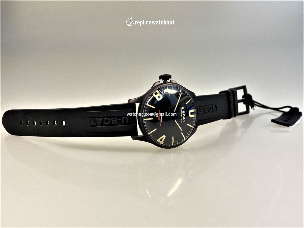 U-Boat Mens watch Unisex Quartz Steel 8464 A 2
