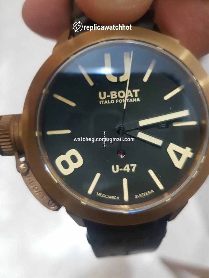 U-Boat Classico Mens watch Unisex Automatic Bronze 7797 bronze 2