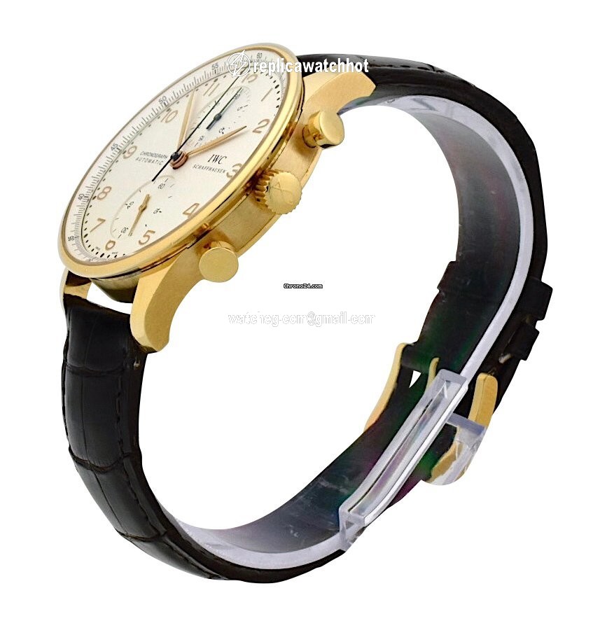 IWC Portuguese Chronograph Mens watch Unisex Automatic Yellow gold IW371416 2