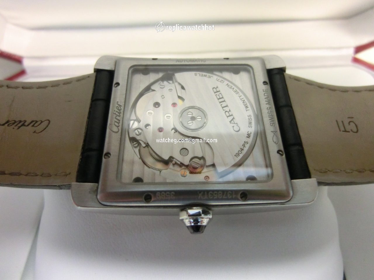 Cartier Tank MC Mens watch Unisex Automatic Steel W5330004 2