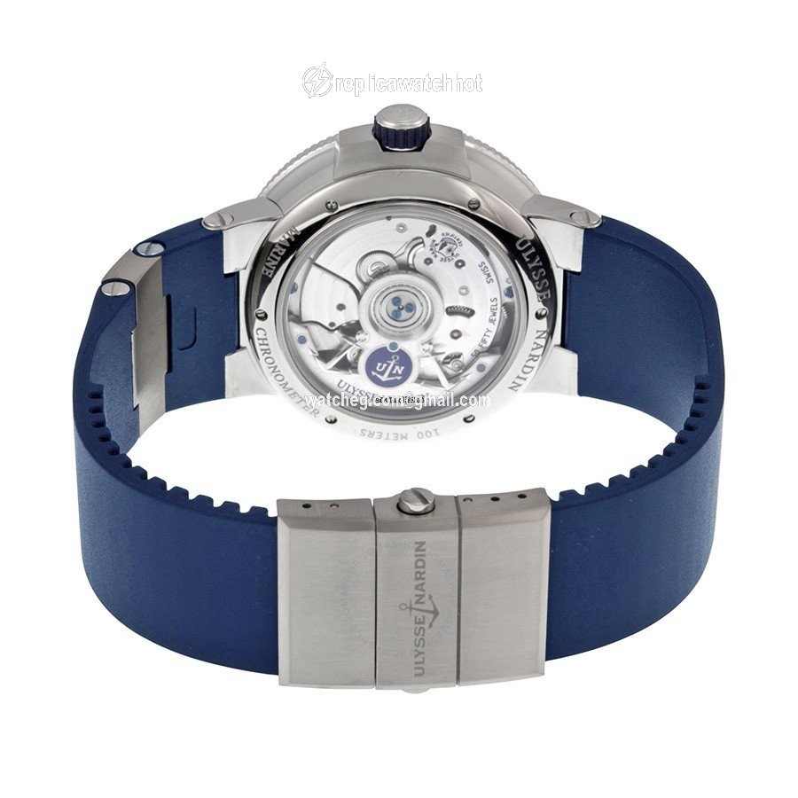 Ulysse Nardin Marine Chronometer Manufacture Mens watch Unisex Automatic Steel 1183-126-3 60 2