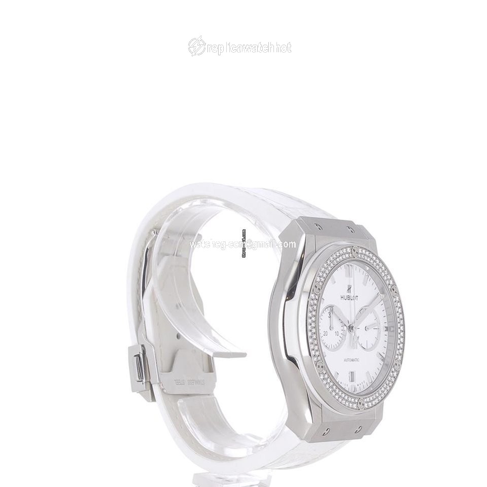 Hublot Classic Fusion Chronograph Womens watch Automatic Titanium 541.NE.2010.LR.1104 2