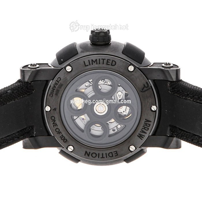Romain Jerome Mens watch Unisex Automatic Ceramic 1S45L.CZCR.8023.PR.ASN19 2