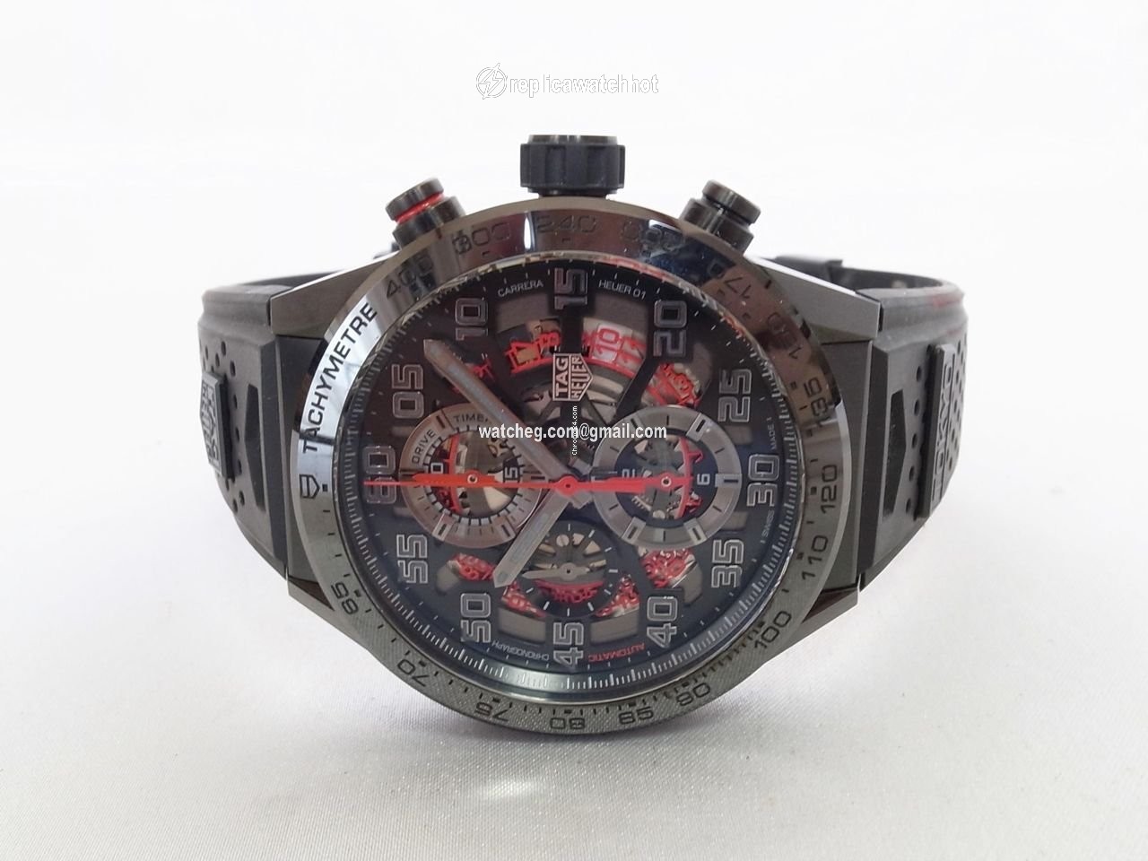 TAG Heuer Carrera Calibre HEUER 01 Mens watch Unisex Automatic Steel CAR201D 2