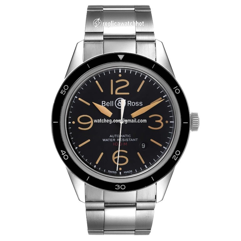 Bell & Ross BR V1 Mens watch Unisex Automatic Steel BRV123-ST-HER SST 2