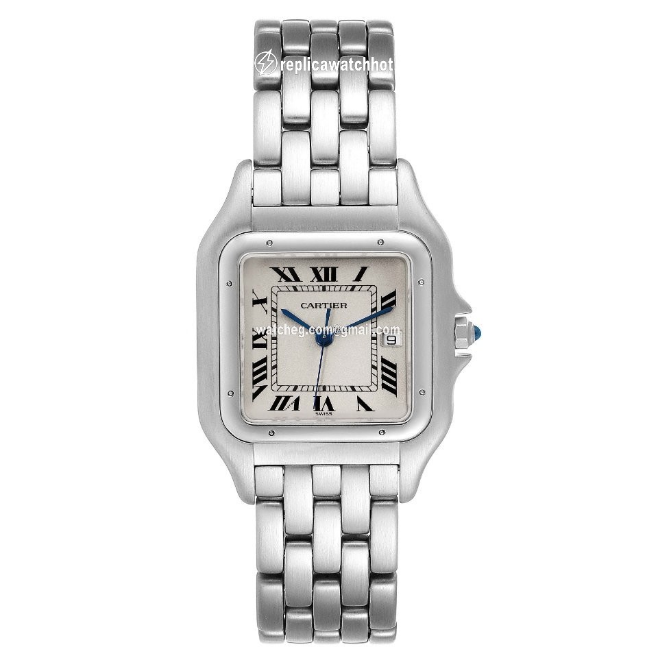 Cartier Panthere Mens watch Unisex Quartz Steel W25032P5 2