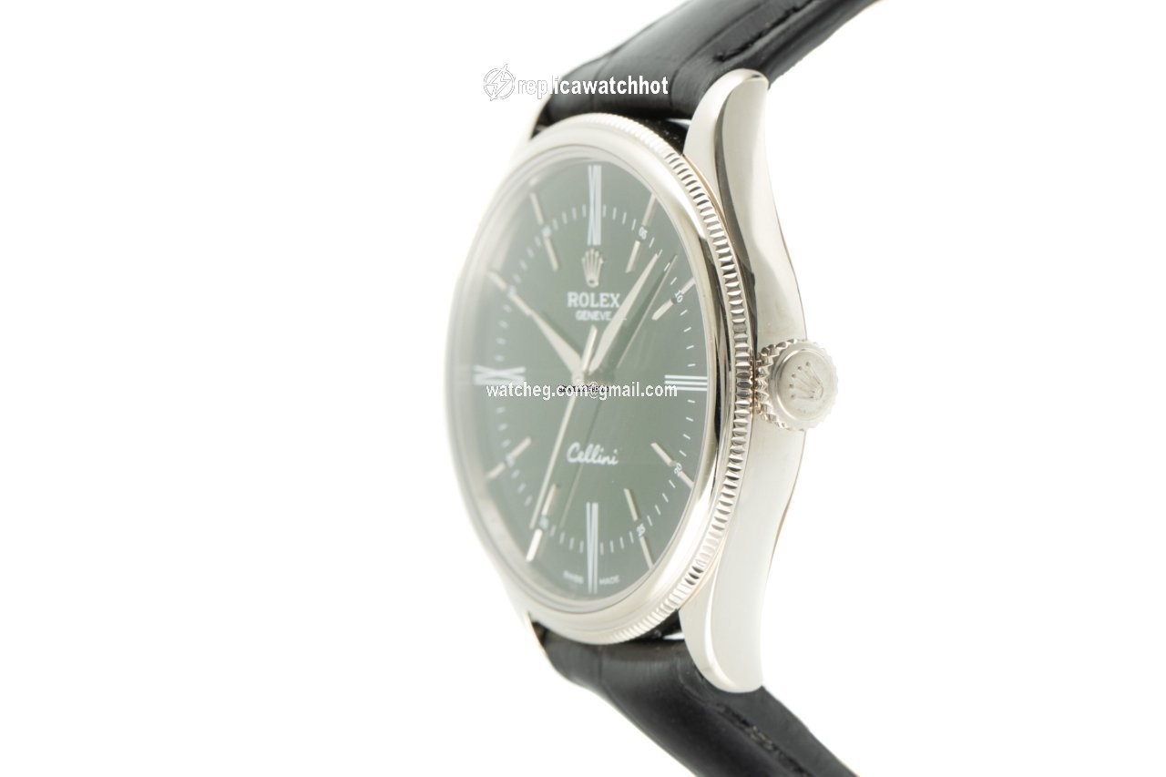 Rolex Cellini Time Mens watch Unisex White gold Automatic 50509 2