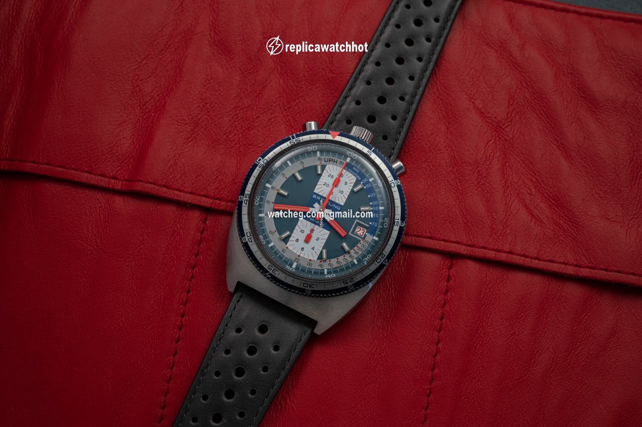 Breitling Mens watch Unisex Manual winding Steel 7101 2