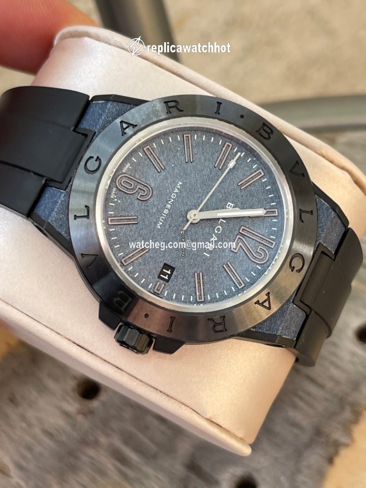 Bulgari Diagono Mens watch Unisex Automatic Ceramic 102364 DG41C3SMCVD 2