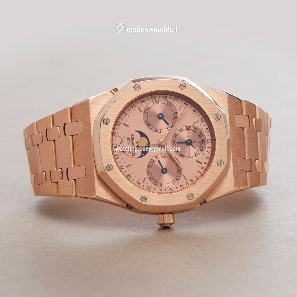 Audemars Piguet Royal Oak Perpetual Calendar Mens watch Unisex Automatic Rose gold 25810OR.OO.0944OR.01 2
