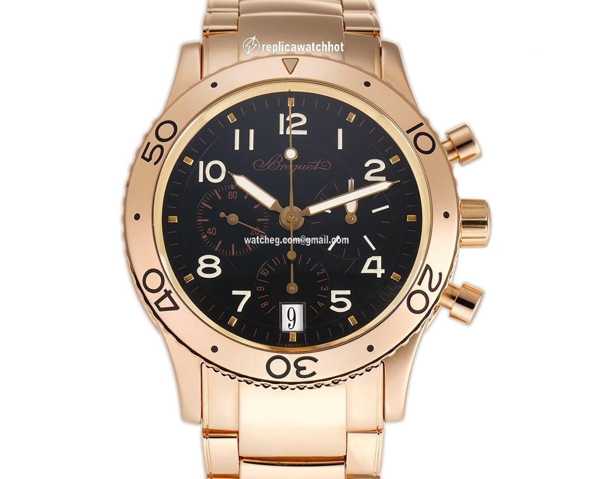 Breguet Type XX - XXI - XXII Automatic Rose gold 3820BR F2 RW9 2
