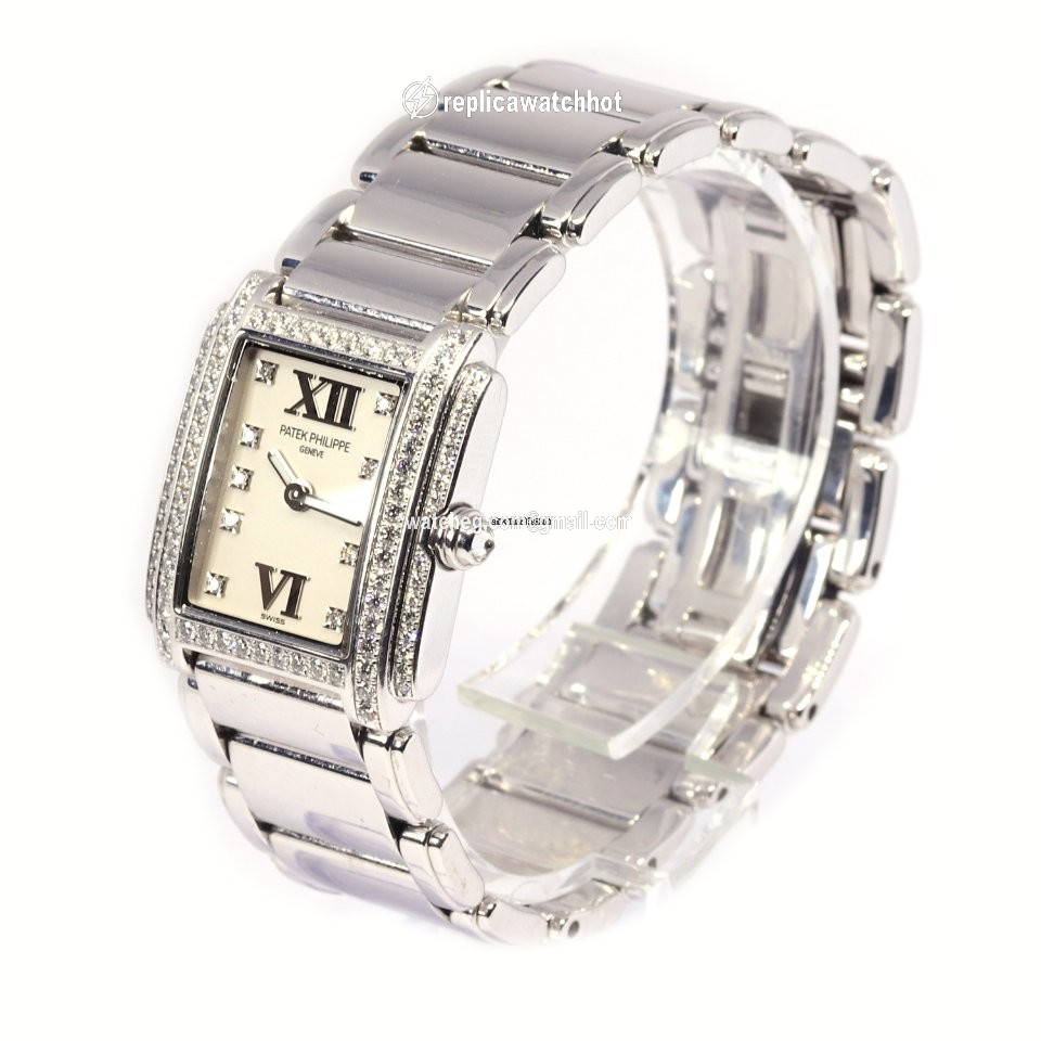 Patek Philippe Twenty~4 Womens watch Quartz White gold 4908 2