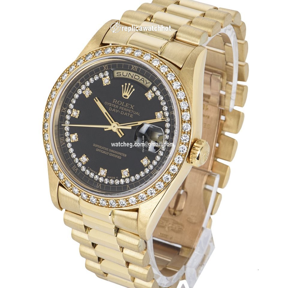 Rolex Day-Date 36 Mens watch Unisex Yellow gold Automatic 18348 2