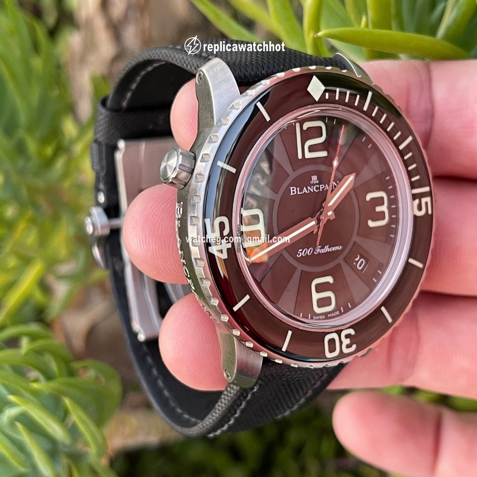 Blancpain 500 Fathoms Mens watch Unisex Automatic Titanium 50015-12B30-52B 2